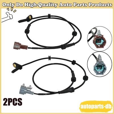 2pc ABS Speed Sensor Rear Right&Left For Frontier Manual Trans 4WD ALS636 ALS637
