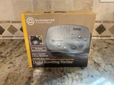 Southwestern Bell Freedom Phone Digital Answering Machine Metallic Silver FA970