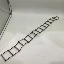 1/6 Scale GI JOE WWII Commando Assault Rope Ladder W Hook Ends Training 28”