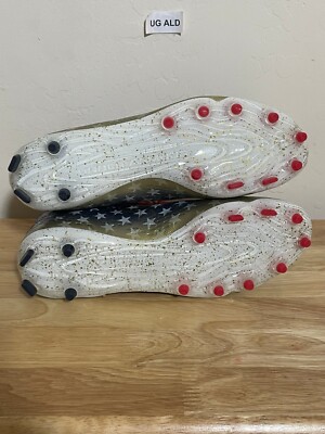 Under Armour Spotlight Lux MC LE USA Football Cleats Size  display picture 3