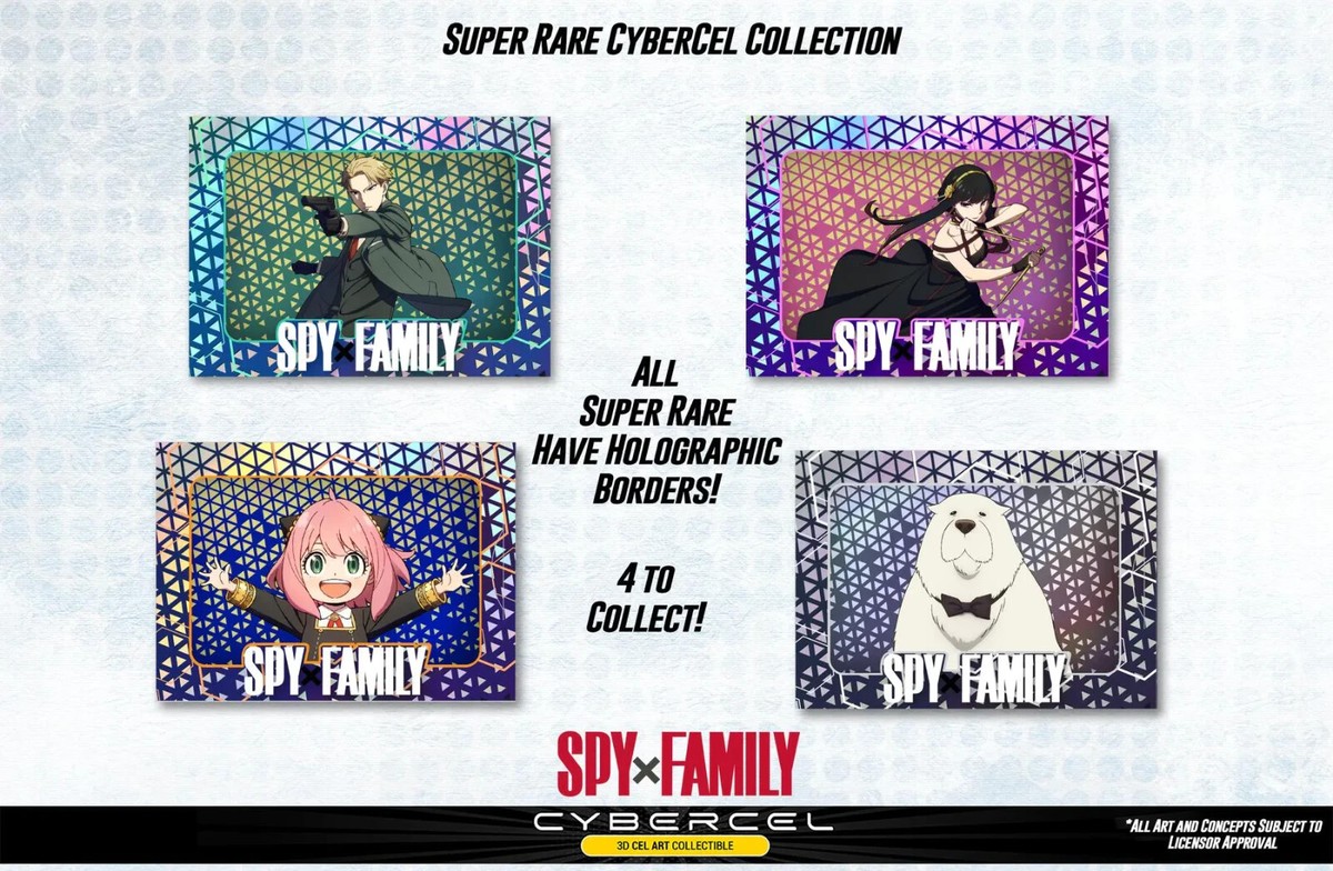 Spy x Family Series 1 Cybercel 3D Cel Art Collectible Pack | eBay