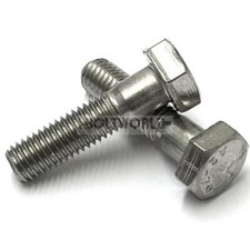 M12 (12mm Thread) HEXAGON BOLTS PART THREADED SCREWS DIN 931 A2 STAINLESS STEEL