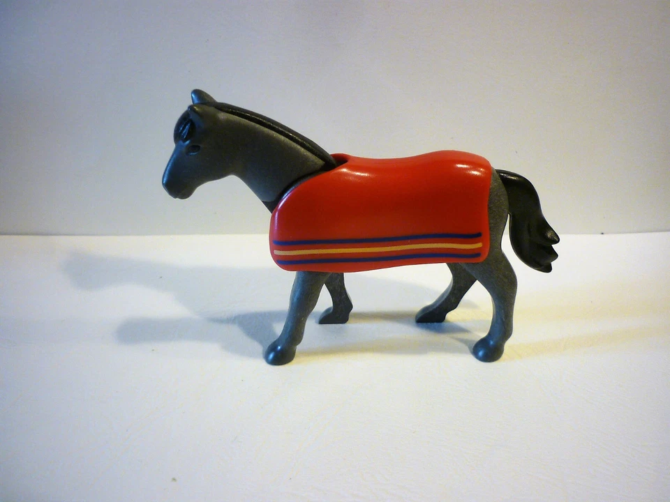 LOT PLAYMOBIL CHEVAL NORDISTE SUDISTE WESTERN CHEVALIER CHATEAU MOYEN AGE - Photo 1/1