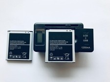 BATTERY OR/ LCD CHARGER FOR SAMSUNG J1 GALAXY SMJ100 J100V J100 EB-BJ100CBE USA