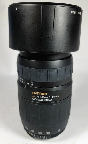Tamron AF LD Tele Macro (1:3.9) 75-300mm F4-5.6 LD Nikon AF Mount & Len Caps - Picture 12 of 14