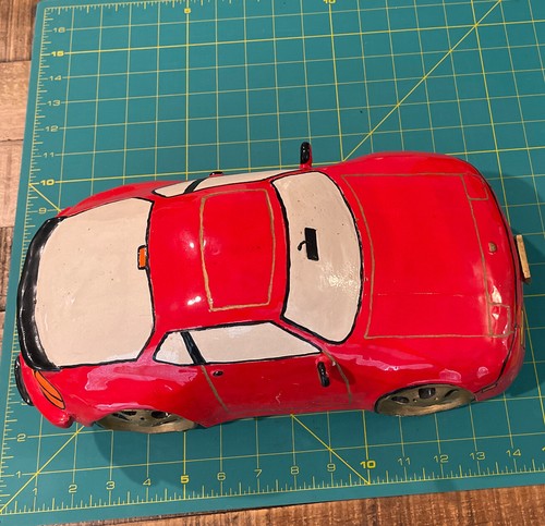 Ceramic Porsche 944 Turbo 14.5”Craig Booth model car art porcelain statue Clay - Picture 6 of 13