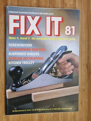 FIX IT magazine - Issue 81 / Screwdrivers / 1983
