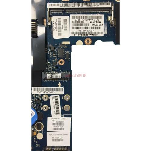 583261-001 For HP 6445B 6455B 6555B 6545b AMD motherboard LA-4961P Tested OK - Picture 4 of 5