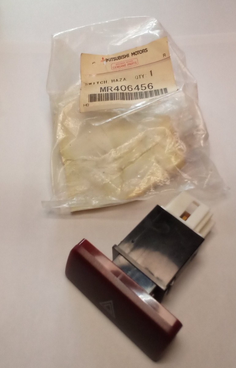 MR406456 Mitsubishi Switch, hazard warning lamp, New Genuine