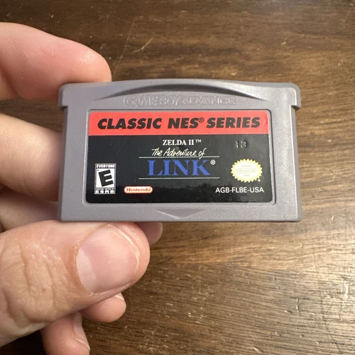 Classic NES Series Zelda II: The Adventure Of Link (Gameboy Advance GBA) Tested