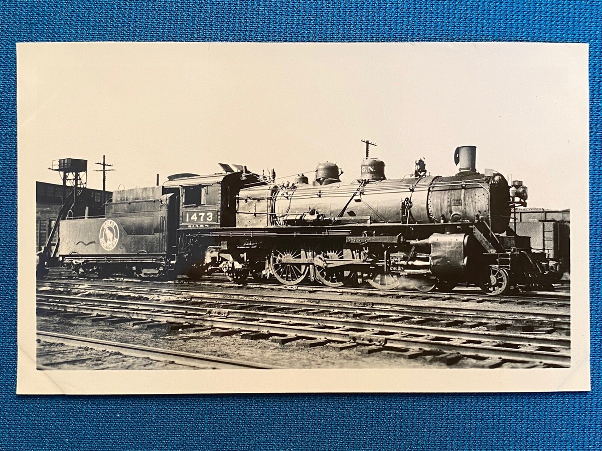 Great Northern Railway Train Engine Locomotive No. 1473 Antique 