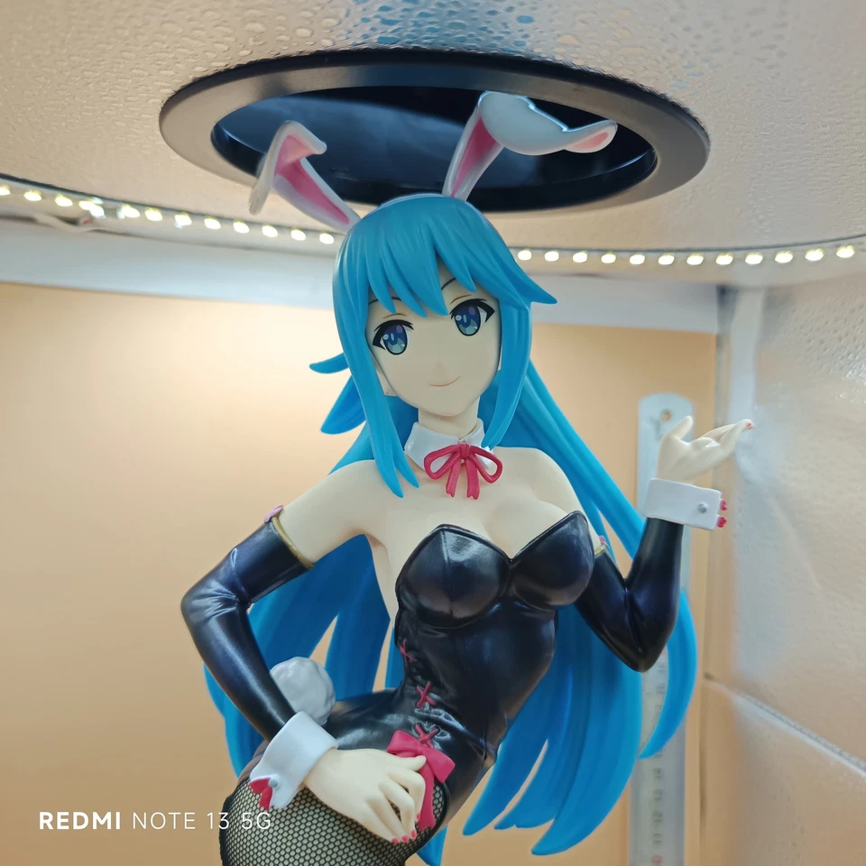 Anime escala 1/4 ¡Freeing Konosuba! Caja Coleccionable Figura Niña Aqua Bunny Foto 2 de 4