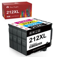 4Pack 212XL Ink compatible for Epson 212XL Workforce XP-4100 WF-2850 Printer