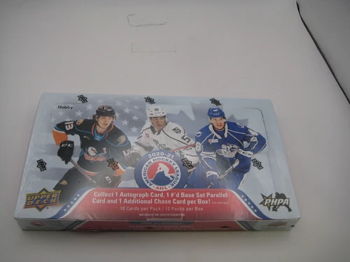 HOCKEY 2020-21 UPPER DECK AHL UNOPENED HOBBY BOX FREE SHIPPING!