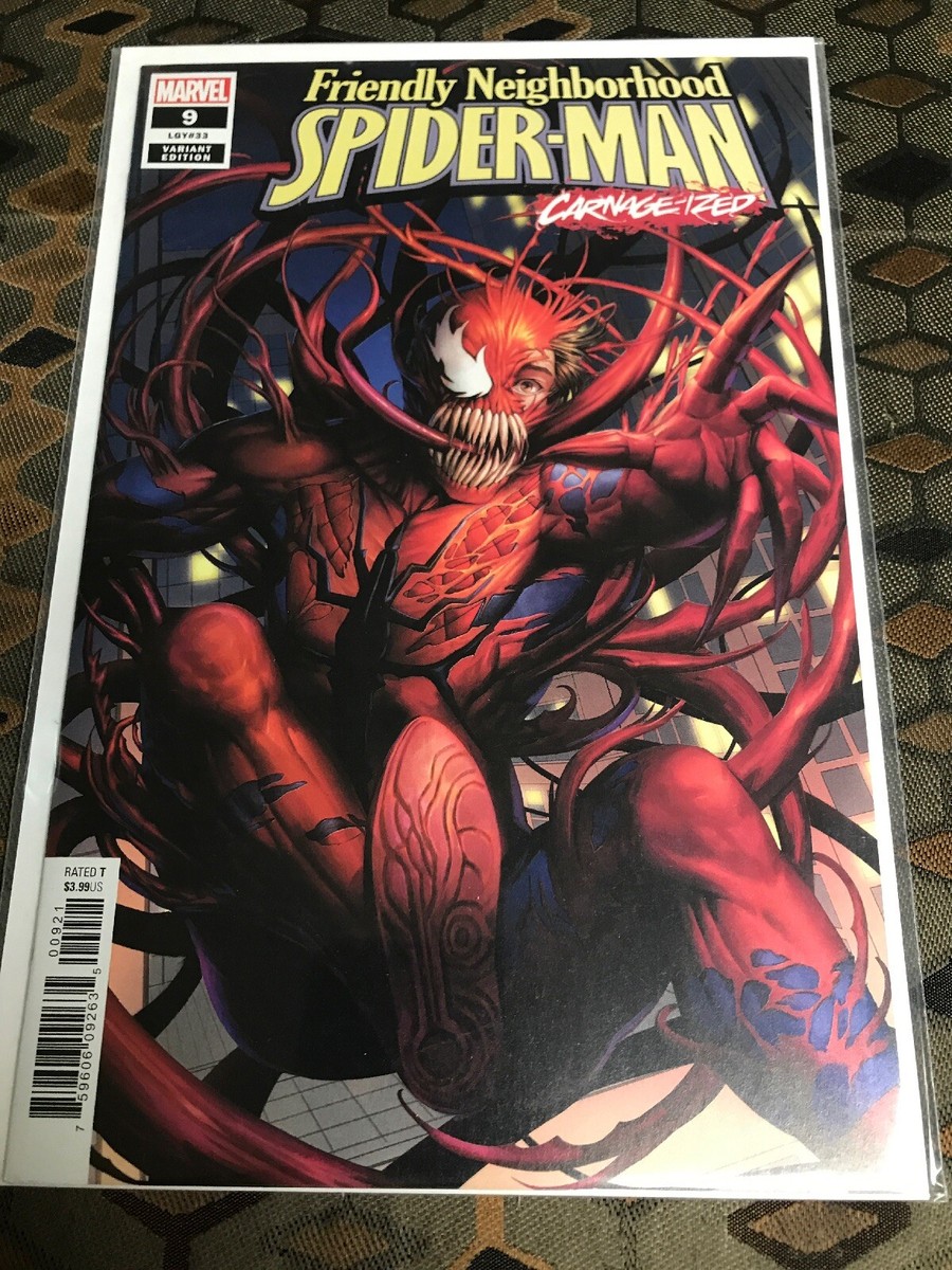 FRIENDLY NEIGHBORHOOD SPIDER-MAN #9 (CARNAGE-IZED VARIANT COVER