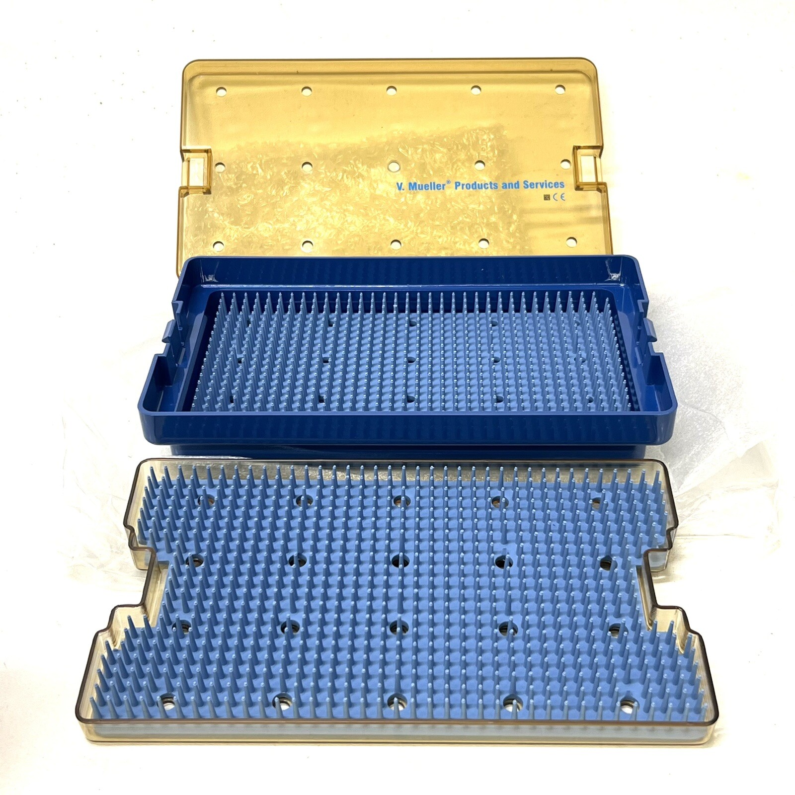 V. Mueller REF SU2990-060 Microsurgical Instrument Tray Base, Lid & Mat ...