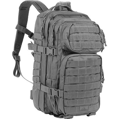 gray tactical backpack
