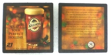 20 KILLIANS IRISH RED "CRAFT YOUR PERFECT HOLIDAY" Bar Beer Pub Coasters 2007