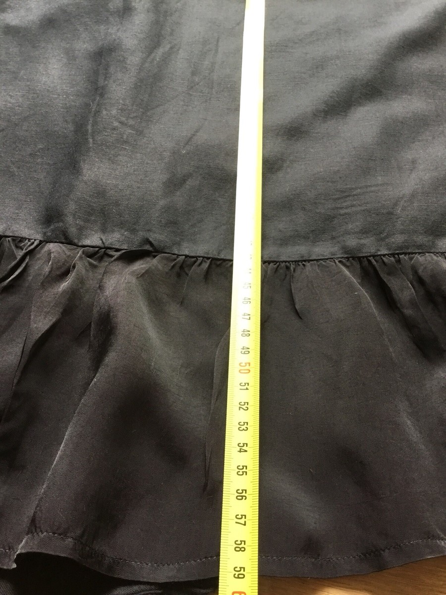 Jupe Portefeuille Comptoir Des Cotonniers - Taille 40 En Lin Et Viscose, Très Bon état