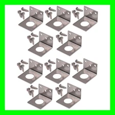 10PK NMO L-Bracket mobile radio antenna Mount for Hood Fender 3/4 Inch Hole 1255