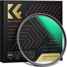 K F Concept Shimmer Diffusion Filter 1 effect 49-82mm Glimmer multi-coat NANO-X