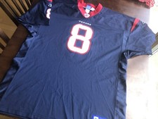 100% Authentic Reebok NFL David Carr Texans football #8  jersey SZ 56