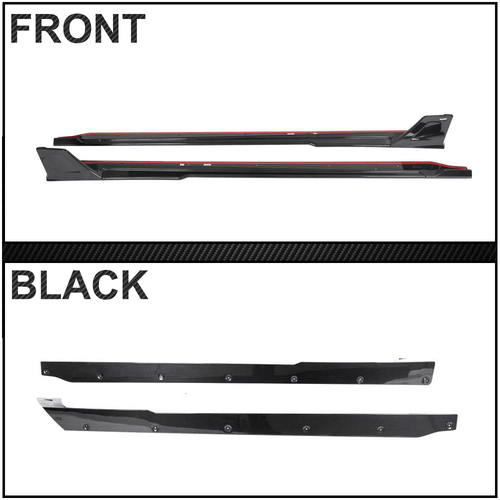 DRY Carbon Schweller Seitenschweller Side Skirts Ansatz Für BMW G87 M2 2022-2024 - Picture 12 of 13