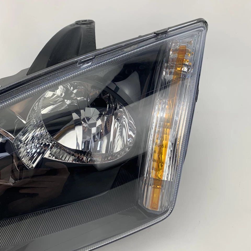 Faro delantero pasajero izquierdo negro para Ford Focus MK2 (2004 A 2012) Foto 3 de 4