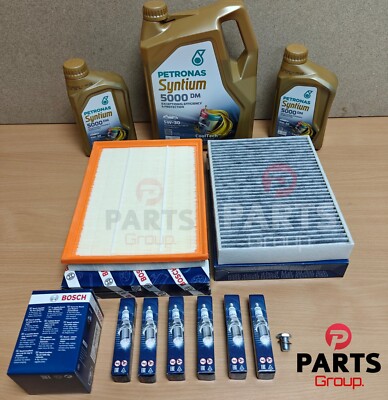 FOR BMW 1 SERIES M135i F21 BOSCH SERVICE KIT 7L PETRONAS 5W30 & FILTER & PLUGS