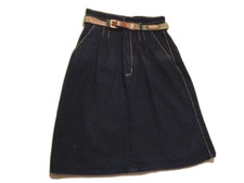 Gitano 7 New Blue Denim Skirt