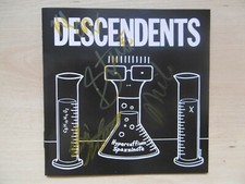 Descendents autographs signed CD cover "Hypercaffium Spazzinate"