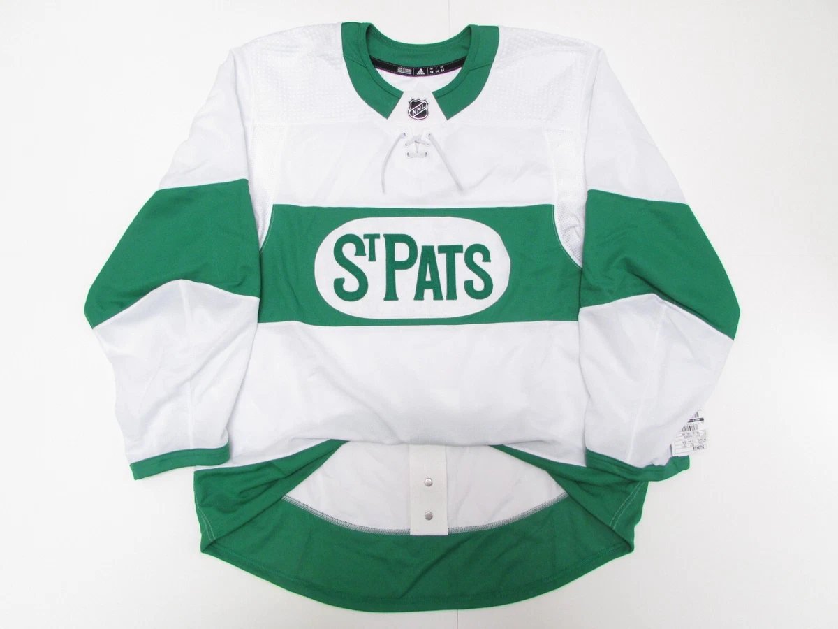 Adidas Toronto Maple Leafs ST PATS Game Issued Authentic NHL Hockey Jersey  56