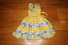 Vintage Barbie Clothes Outfits Fine Crochet Dress