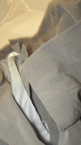 Deadiva Giacca Blazer Da Donna Grigio Elegante Business 2 Bottoni Taglia 50 - Picture 5 of 11