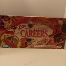Careers For Girls Board Game Slumber Party Parker Brothers 1990 90s Complete