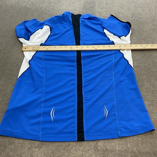 GORE Running Wear Shirt Mens XL Blue Black 1/4 Zip Athletic Train Outdoor - Picture 7 of 11