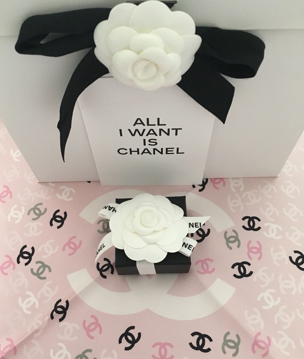 NIB Chanel Large CC Logo Twist Strass Crystals Silver Metal NIB Chanel Large CC Logo Twist Strass Crystals Silver Metal