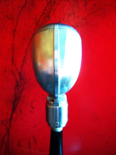 Vintage 1940s Turner 22X crystal microphone old antique w Astatic E6G desk stand - Picture 7 of 12