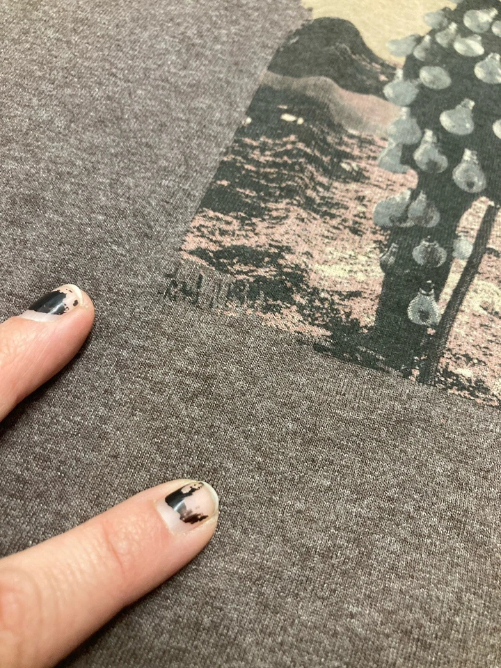 Винтажная рубашка Y2K Pink Floyd Band размер большой коричневый Rockware - Изображение 4 из 4