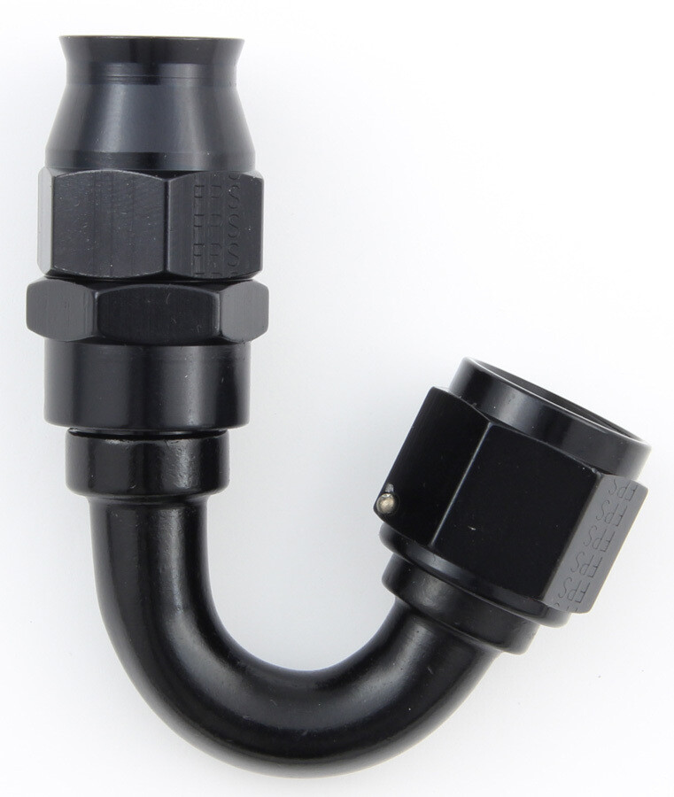 Fragola Hose Fitting #6 150-Degree PTFE Black 681506-BL Fragola Hose Fitting #6 150-Degree PTFE Black 681506-BL