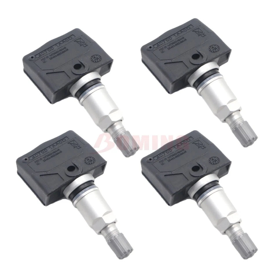 4x 40700-1AA0D TPMS SENSORS FOR NISSAN INFINITI ALTIMA MAXIMA FRONTIER CUBE Foto 2 de 4