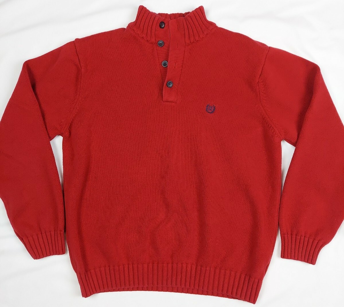 Chaps 1/4 Button Front Pullover Sweater Men's Lar… - image 1