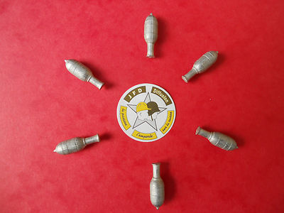Stretton Models Tank Museum Zubehör 1/50 (6) Rocket Stukavoss Solido Verem