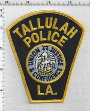 Tallulah Police (Louisiana) 3rd Issue Shoulder Patch