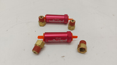 Vordruckventile WILWOOD m. Fittings, 2x Trommelbremse ,10 psi, Hot Rod