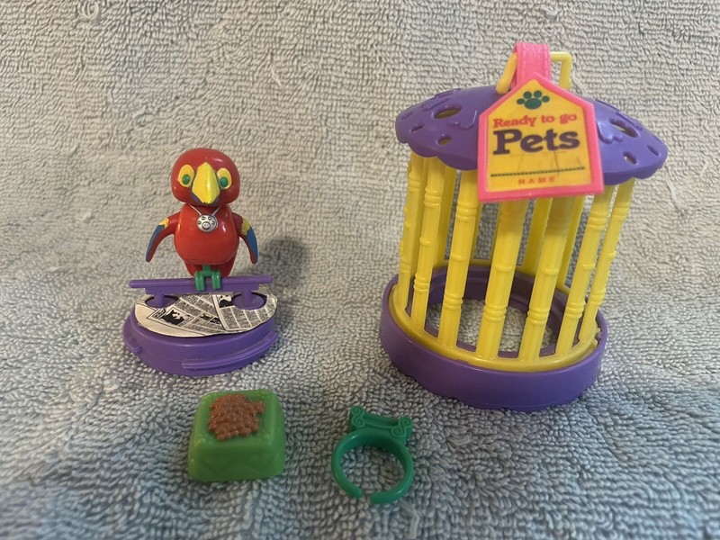 littlest pet shop Ticklish Toucan Ready To Go Pets