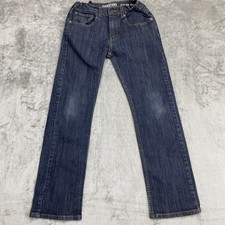Levi Strauss Signature Jeans Kids Size 16 Reg Adj Waist Med Wash Stretch