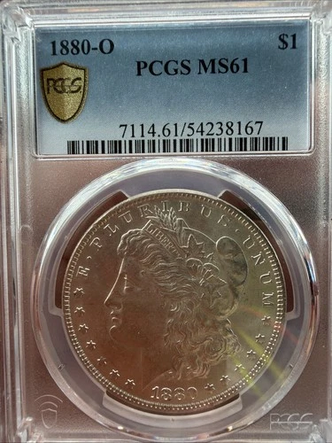 1880-O Morgan Silver Dollar PCGS MS61
