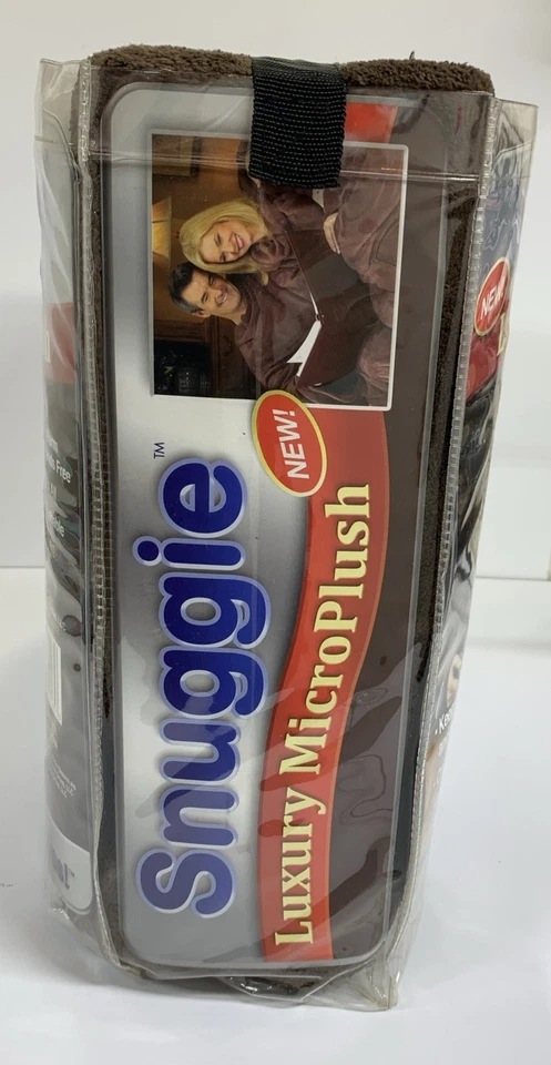 Vintage 1980's Original Snuggie Wearable Fleece Blanket In Brown - Image 2 of 4