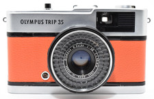 Exc OLYMPUS TRIP 35 Orange Point Shoot 35mm Film Camera Japan 2741776